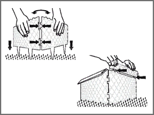 SWISSINNO Natural Control Schneckenzaun-Set